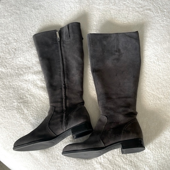 Nine West Shoes - Gray suede knee high boots